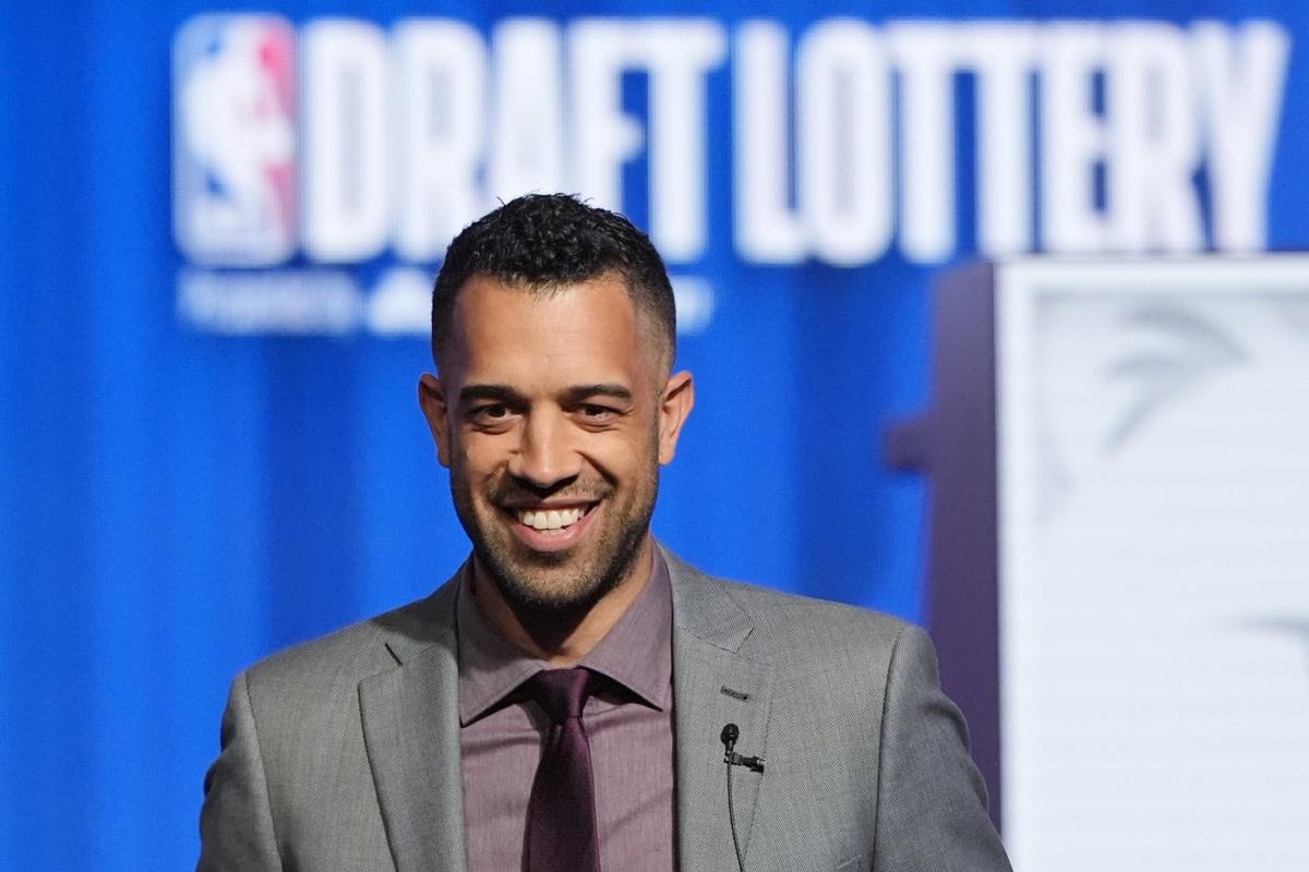 Hawks GM Landry Fields is taking trade calls but insists he plans to keep No. 1 pick in NBA draft