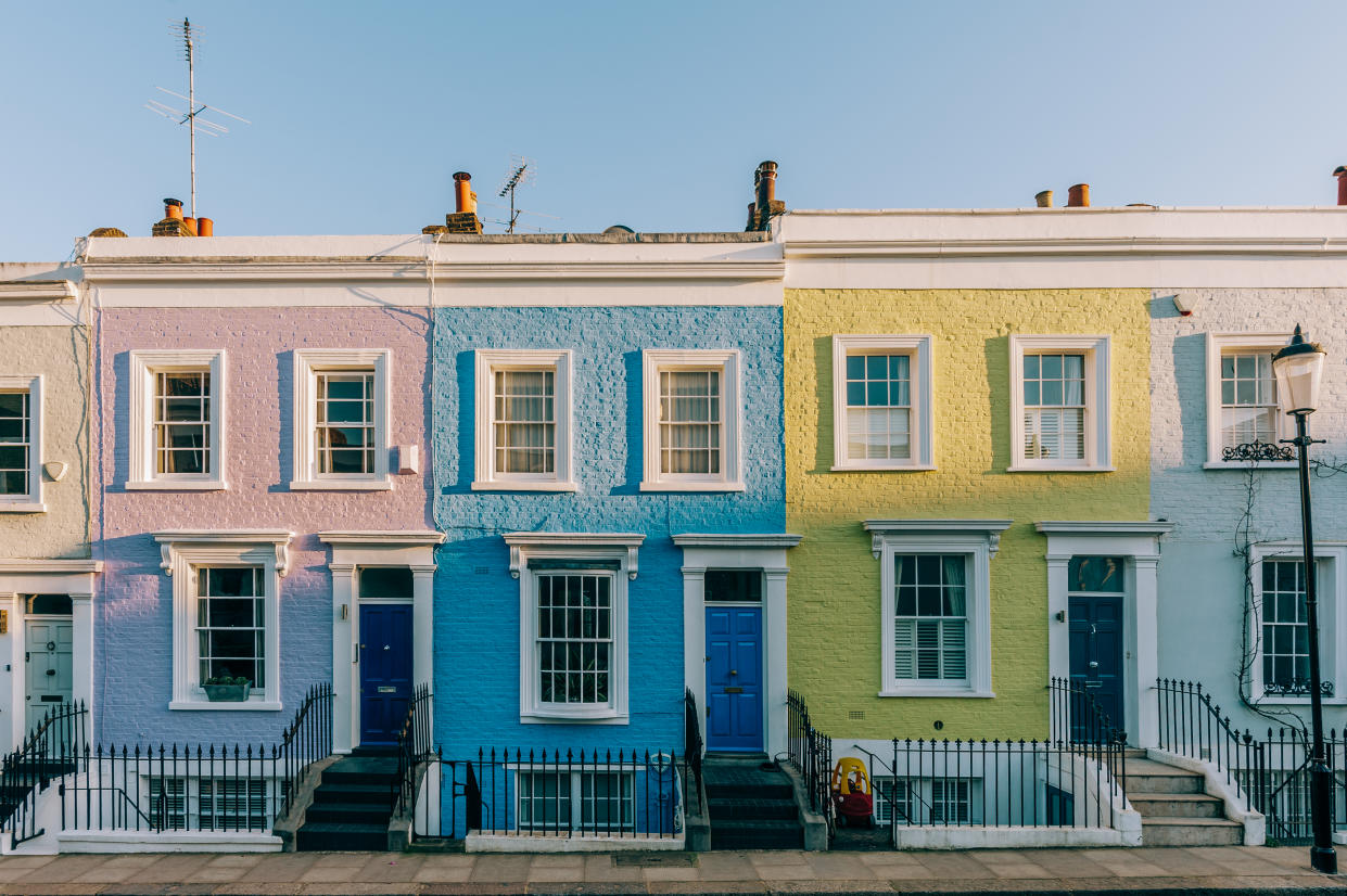 Town houses in London, U.K. (Getty Images)