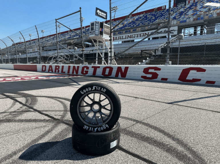 Goodyear tires at Darlington