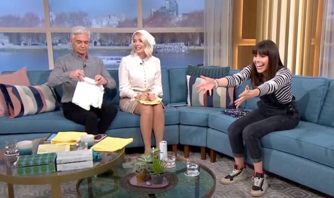 Holly Willoughby, Phillip Schofield and Hannah Peckham