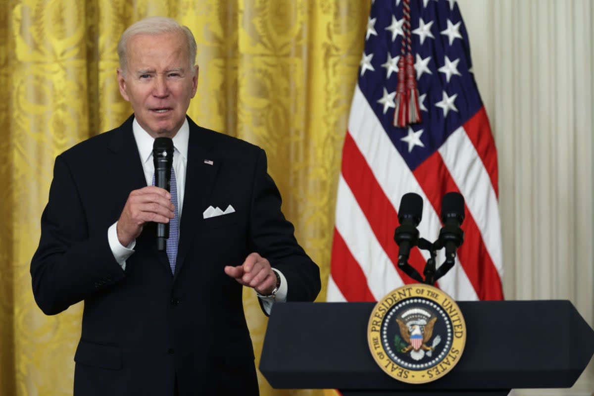 US President Joe Biden  (Getty)