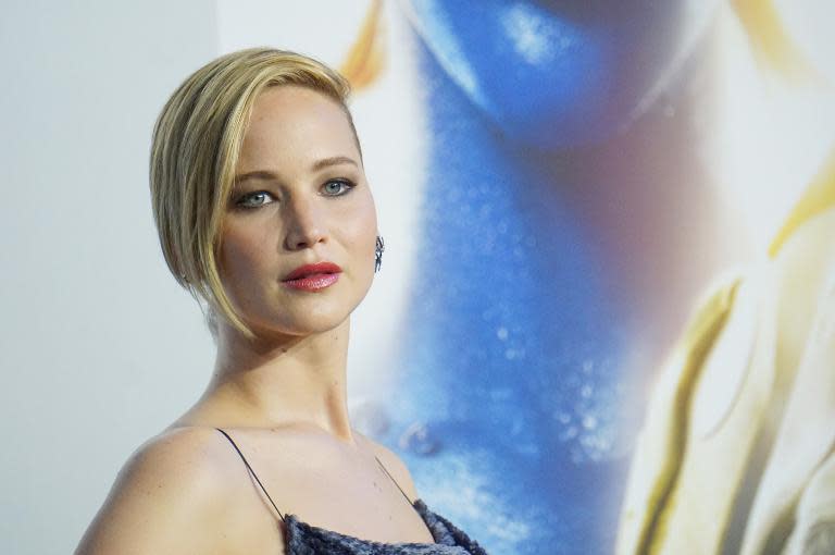 Actress Jennifer Lawrence attends a film premiere on May 10, 2014 in New York