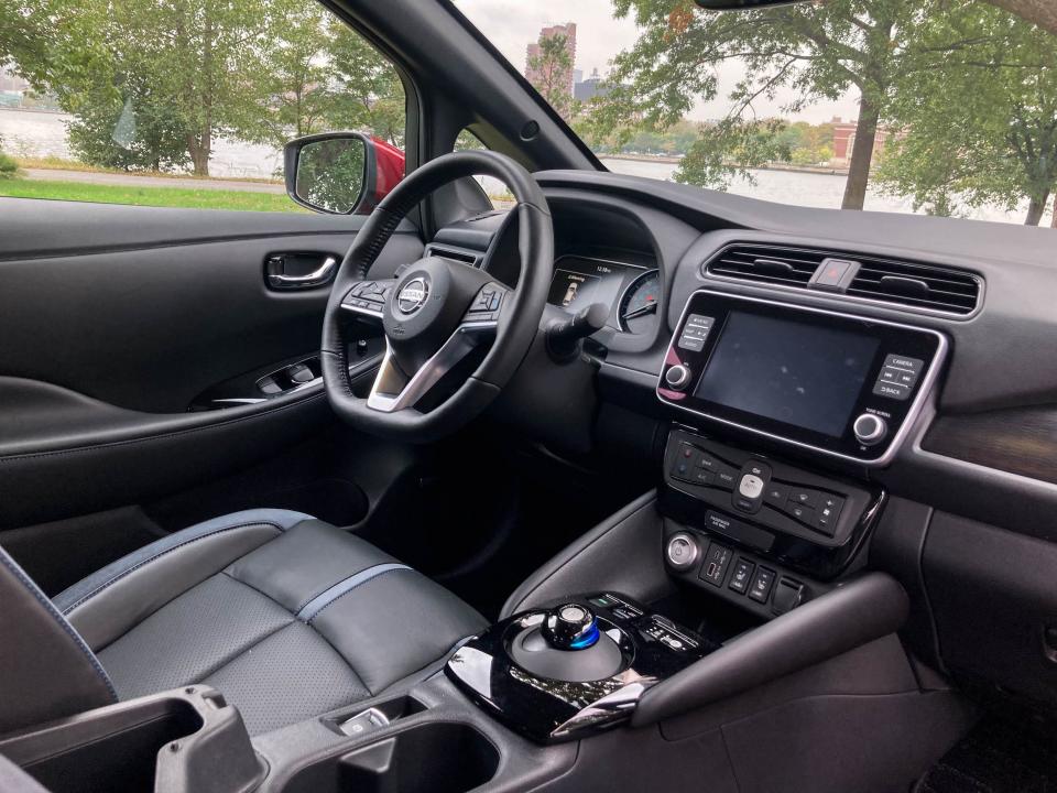 The 2022 Nissan Leaf SL Plus.