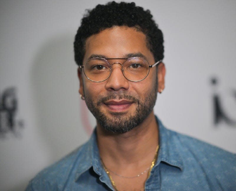 Jussie Smollett attends 2022 Atlanta Black Pride Weekend Film Festival- “B-Boy Blues” screening at IPIC Theaters at Colony Square on September 3, 2022 in Atlanta, Georgia.