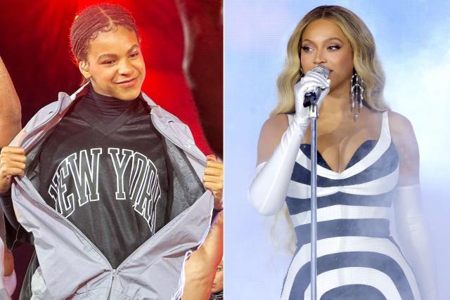 Blue Ivy Carter, 11, Proudly Represents New York with Shirt During  Beyoncé's Concert — See Her Look!