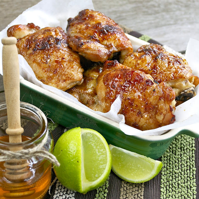 Lime, Soy, and Honey Chicken