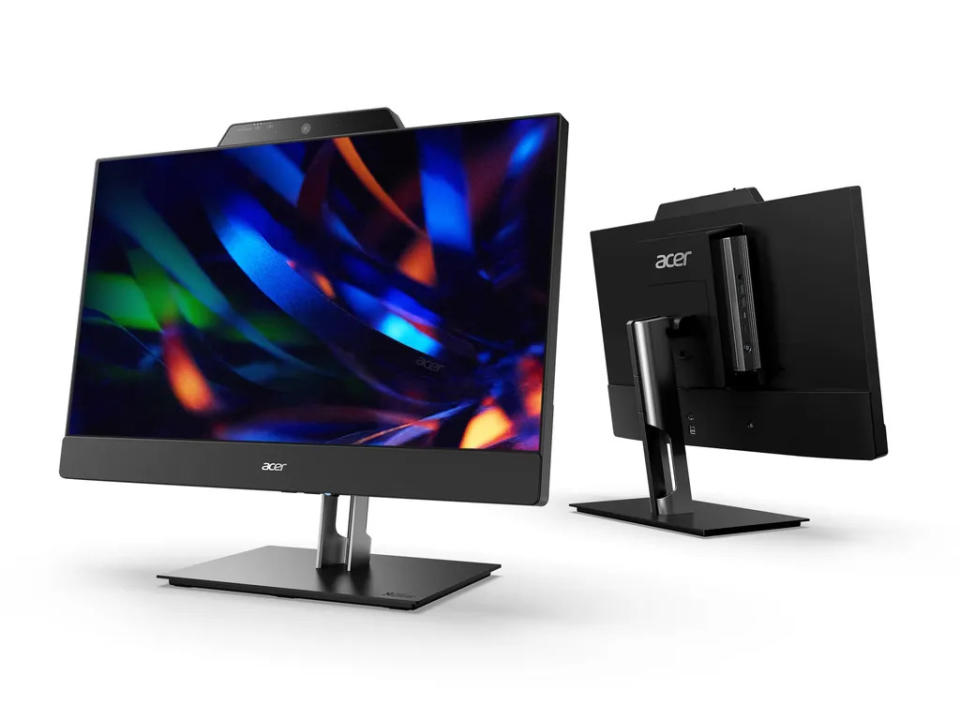 Acer Add-In-One 24 é CXI5 acoplado a monitor (Imagem: Divulgação/Acer)