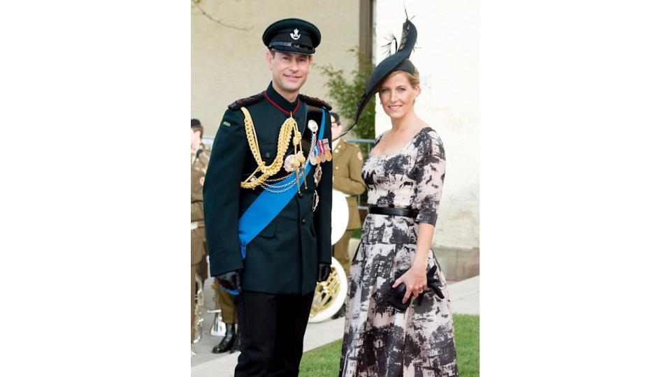 Sophie and Edward attended Prince Guillaume of Luxembourg's wedding in 2012