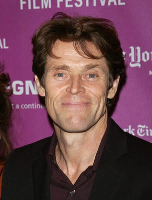 Willem Dafoe at the New York Film Festival premiere of Fox Searchlight's The Darjeeling Limited