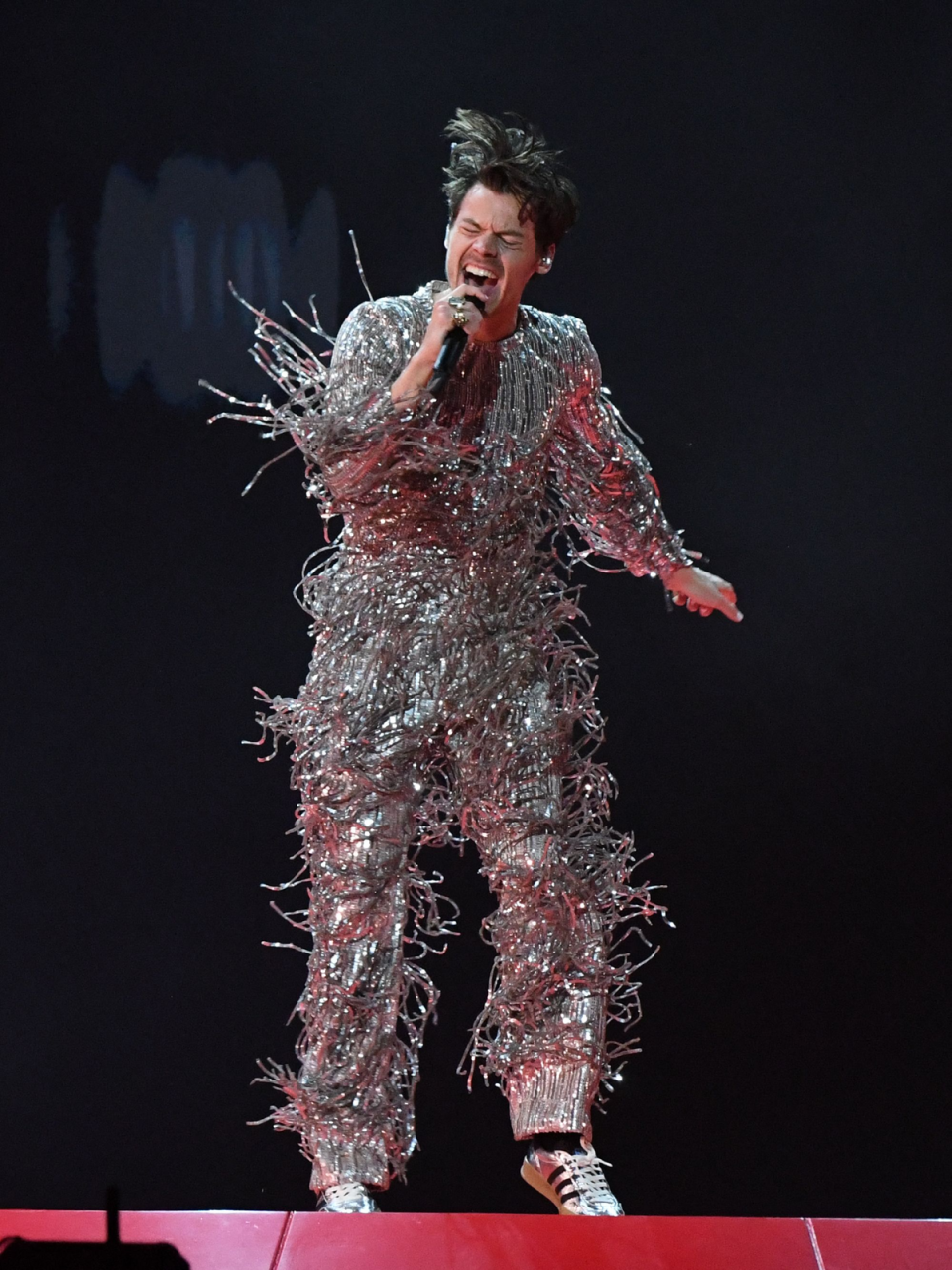 Harry Styles performs on stage during the 65th Annual Grammy Awards, February 5, 2023 (AFP/Getty Images)