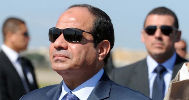 Egypt's president Abdel Fattah al-Sisi