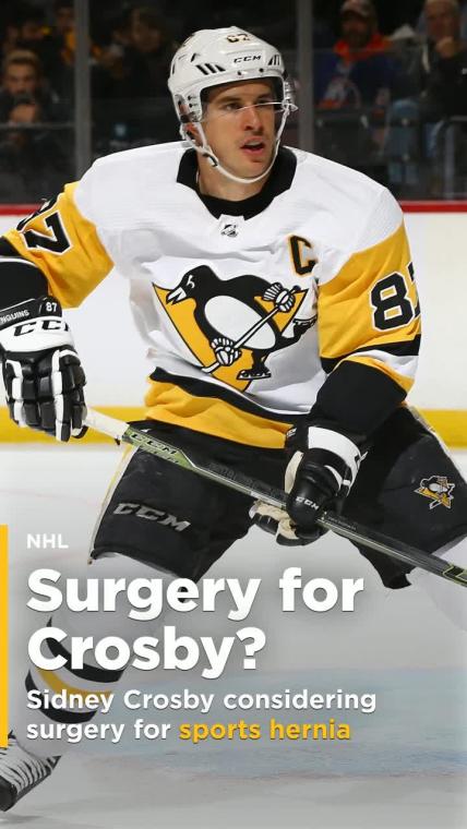 Surgery for Crosby?