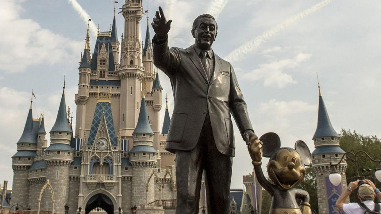  Partners Statue at Magic Kingdom. 