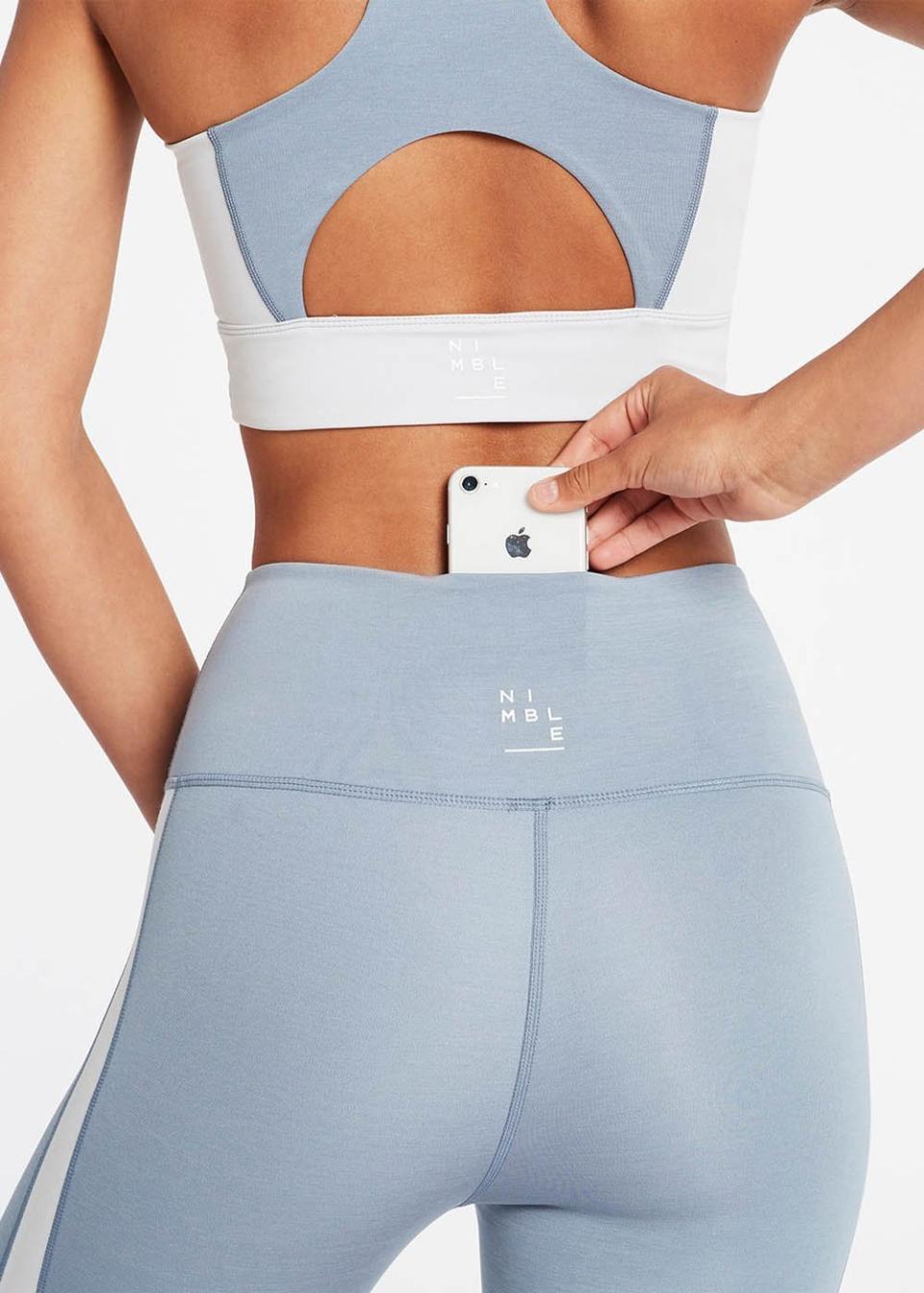 Nimble Activewear in grey