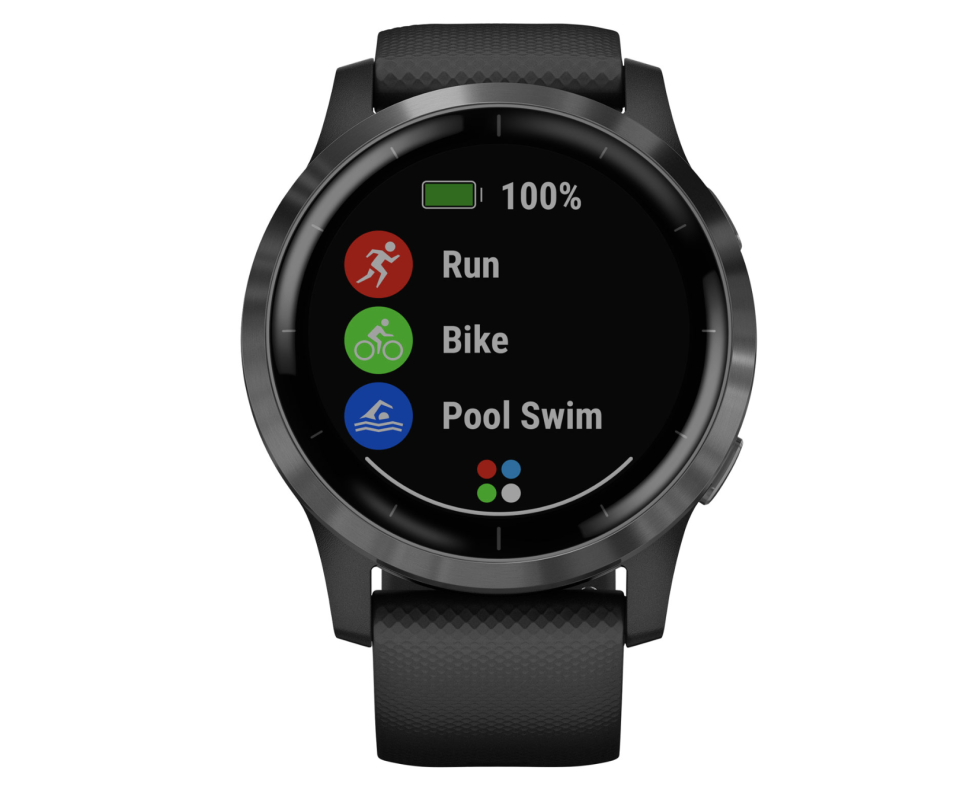 Garmin Vivoactive 4 45mm GPS Watch with Heart Rate Monitor. Image via Best Buy Canada.