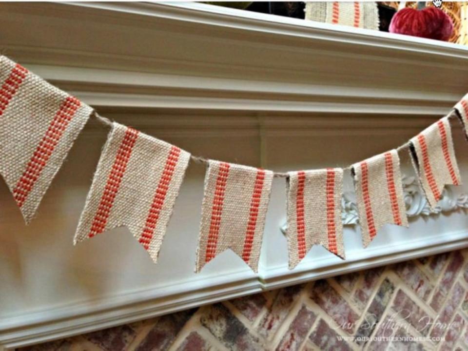 <p>Our Southern Home</p><p>This clever project can be found at <a href="http://www.oursouthernhomesc.com/2014/09/fall-mantel-and-a-craft-project.html" rel="nofollow noopener" target="_blank" data-ylk="slk:Our Southern Home;elm:context_link;itc:0;sec:content-canvas" class="link ">Our Southern Home</a>.</p>