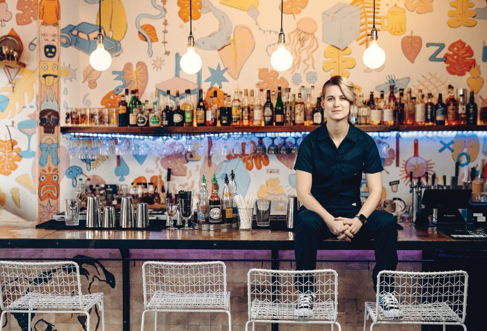Sarah Cochran, co-founder and Treasurer of the LGBT+ Chamber of Commerce, owns and operates Bar Margaret in the Village of West Greenville. The bar hosted a fundraiser at Christmas to help LGBT families