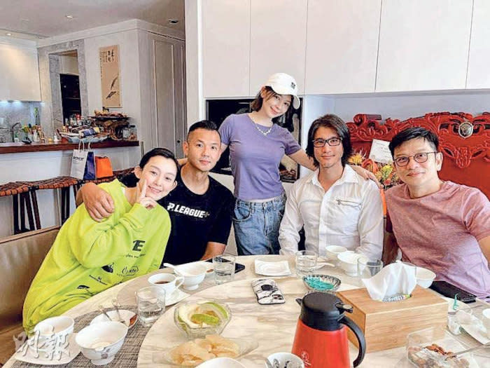 Vivien posted about her gathering of friends, but it fueled rumours instead