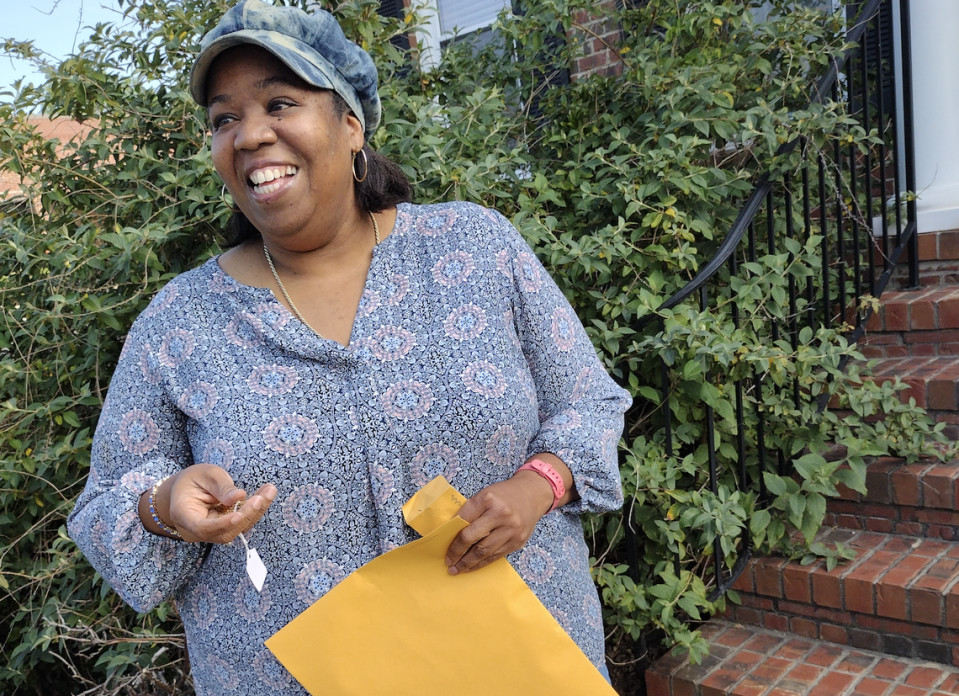 After three years of searching for a starter home in the Triangle, Teresa Johnson, 53, originally from New York, closed on a three-bedroom, three-bathroom townhome in Selma, for $245,000 last month. Jenita Adriana