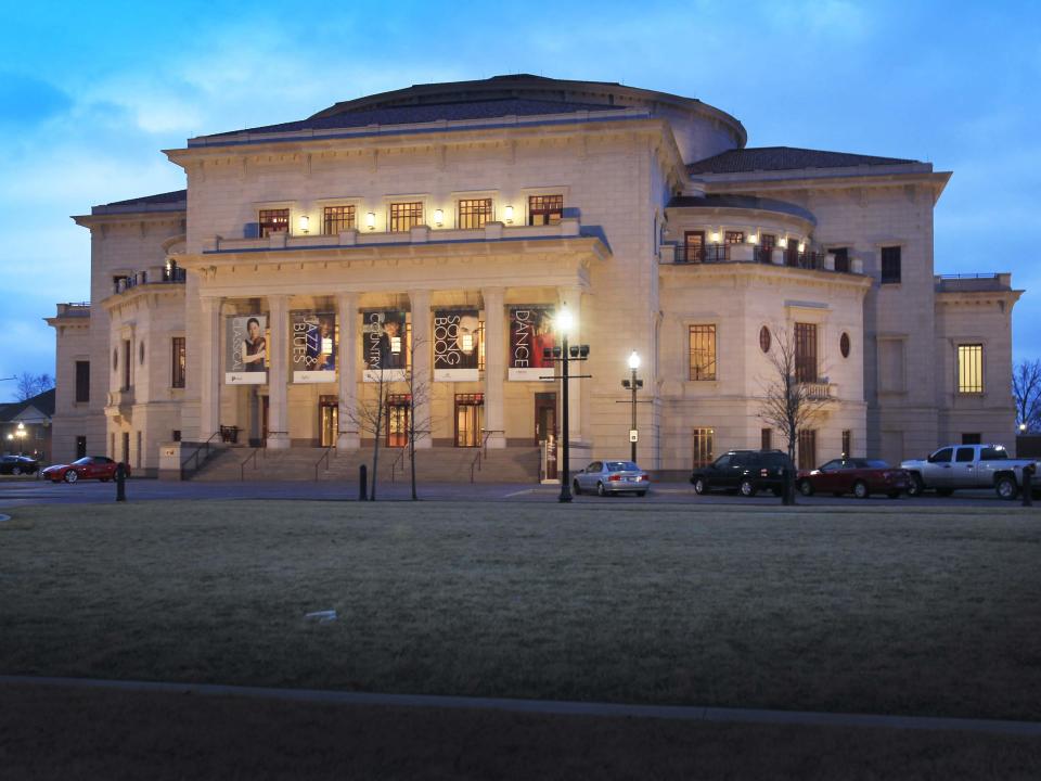 Carmel's Center for the Performing Arts is anchored by the Palladium venue.