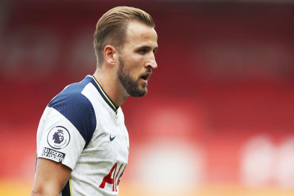 Kane and co could depart if Spurs fail this season, says Hoddle (Tottenham Hotspur FC via Getty I)