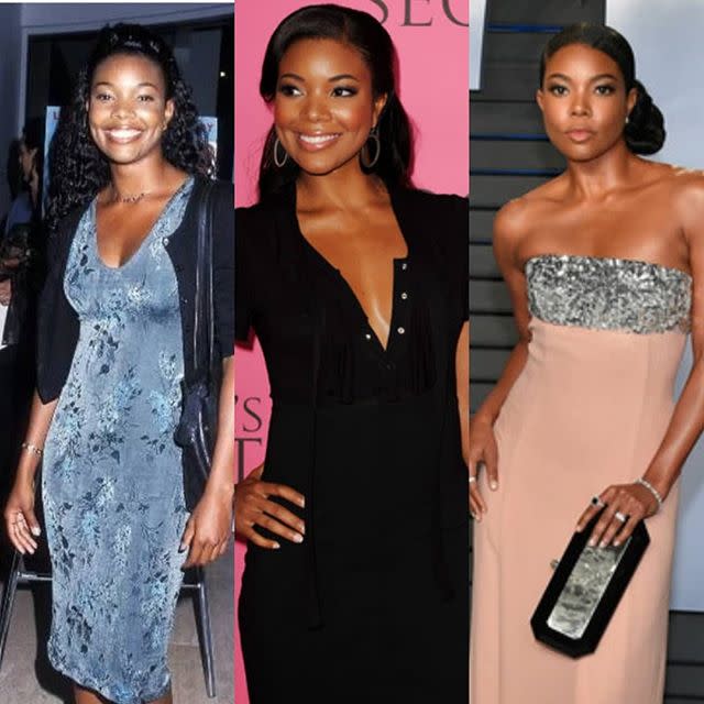 <p>Gabrielle took on the 20-year challenge and nailed it. Source: Instagram/Gabrielle Union-Wade </p>