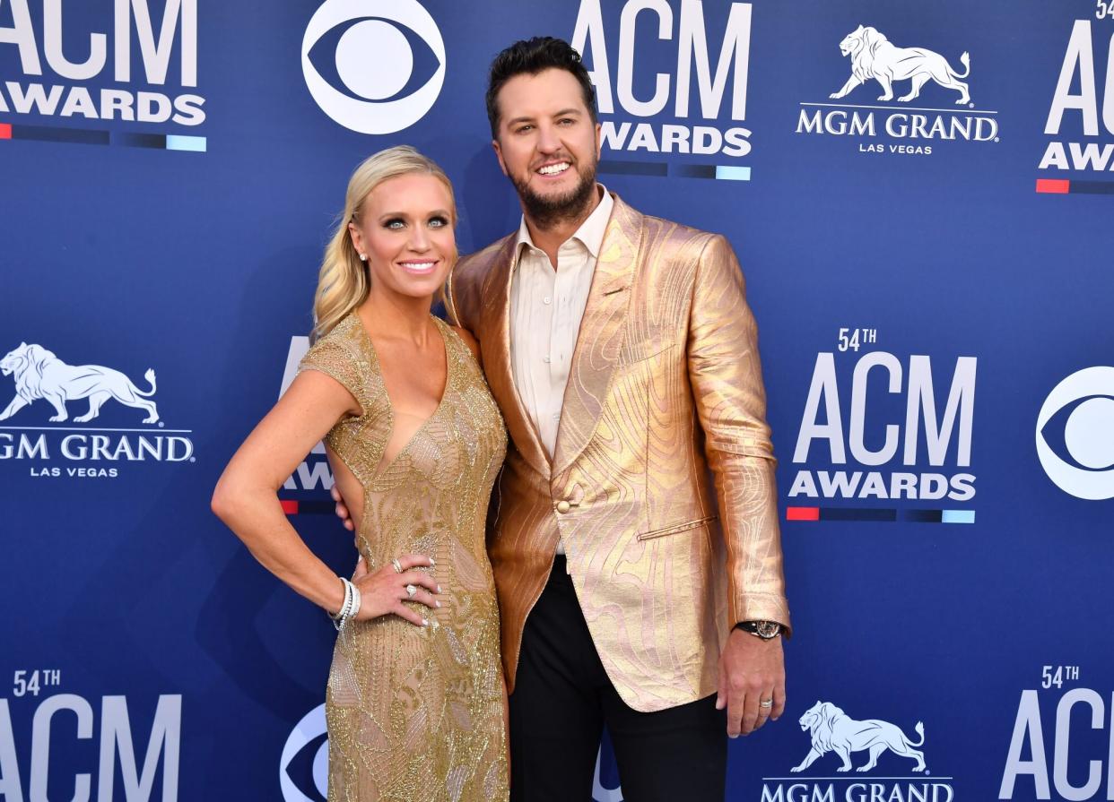 Luke Bryan and Caroline Boyer Bryan ACM Awards