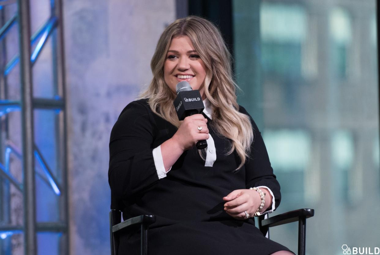 Kelly Clarkson visits AOL Hq for Build on October 4, 2016 in New York. Photos by Noam Galai