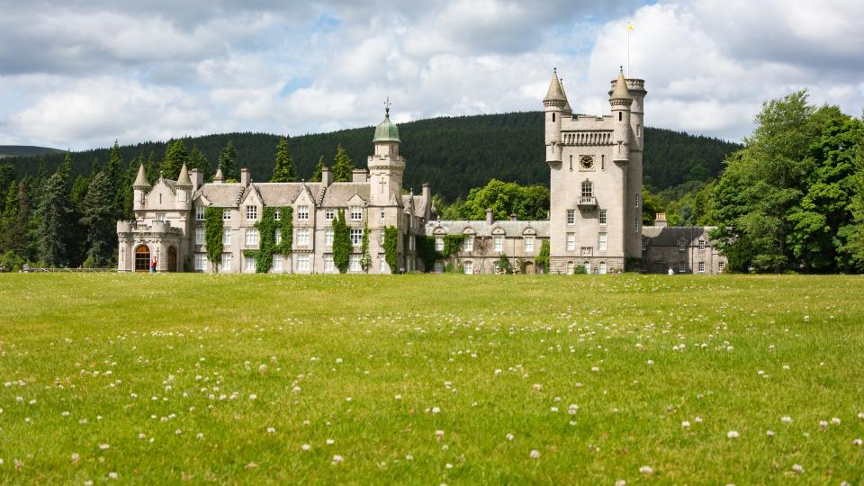 Balmoral Castle in Aberdeenshire, Scotland