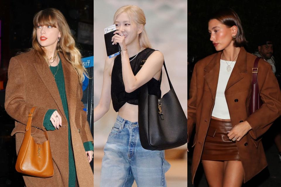 這款 Saint Laurent 手袋，除了是 Rosé 私服，就連 Taylor Swift、Hailey Bieber和水原希子也愛用！