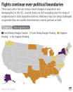 Some states are continuing to contest the shape of political boundaries that determine representation in Congress or state legislatures. (AP Digital Embed)
