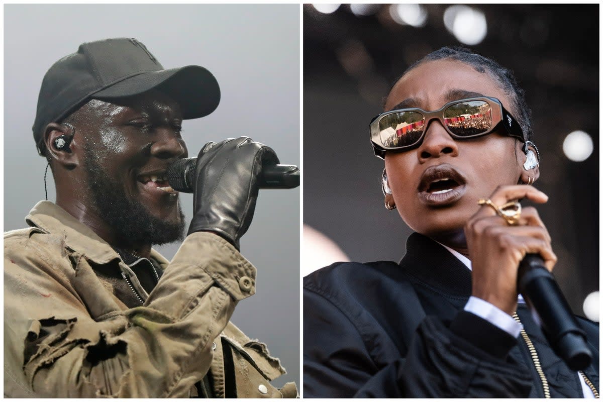 Stormzy and Little Simz have both received four nominations for the 2024 MOBO Awards (Getty)