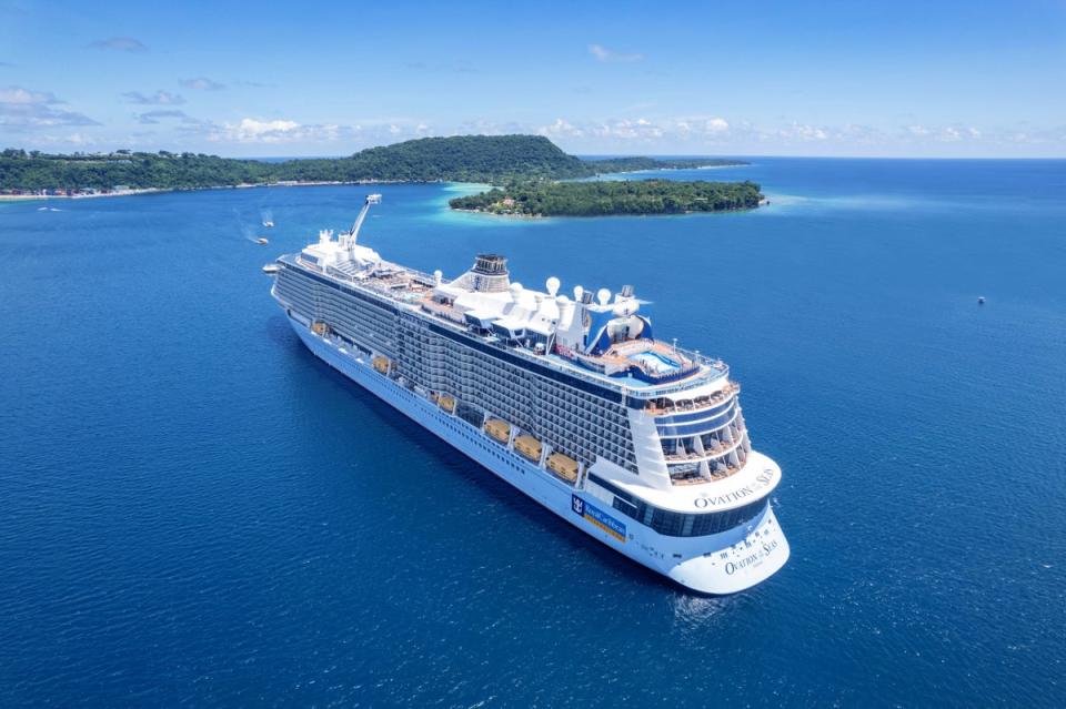 Ovation of the Seas is just one of the six Royal Caribbean ships that caters to solo travellers (Royal Caribbean)