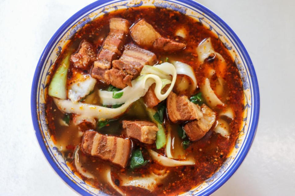 Mala Braised Pork Noodle Soup