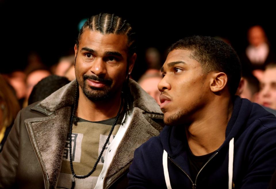 David Haye claims he would KO Anthony Joshua inside a round ahead of world title fight