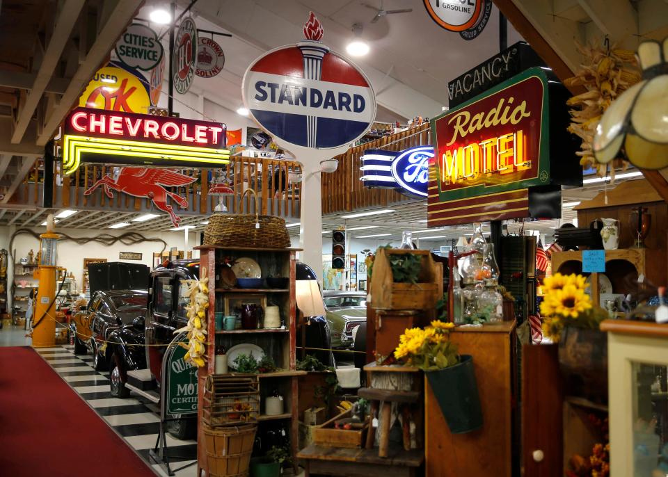 The Plaza Antique Mall in Dyersville experienced an uptick in customers ahead of the 2021 Major League Baseball game at the Field of Dreams.