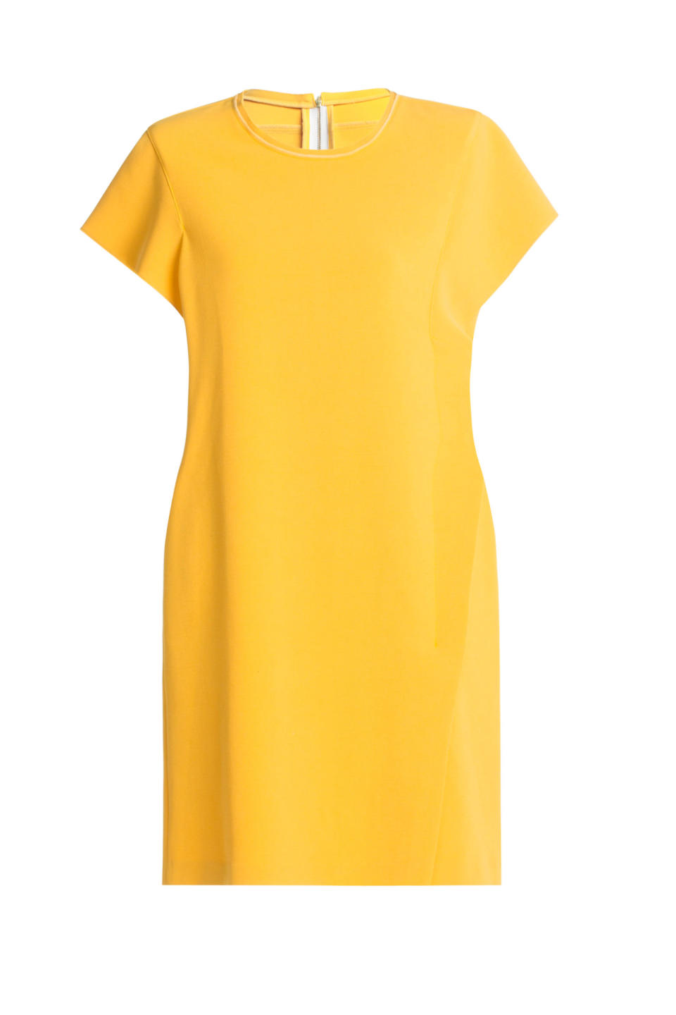 <p>Wear Bimba Y Lola's simple tunic dress with flat brown sandals and a tan.</p><p>Mustard mini dress, £215, <a rel="nofollow noopener" href="http://www.bimbaylola.com/shoponline/product.php?id_product=19937&id_category=1096&sav=1" target="_blank" data-ylk="slk:Bimba Y Lola;elm:context_link;itc:0;sec:content-canvas" class="link ">Bimba Y Lola</a></p>
