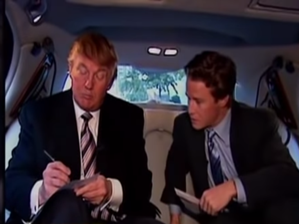 The infamous tape of Donald Trump’s misogynistic rant is from a 2004 episode of ‘Access Hollywood’ ((Access – YouTube))