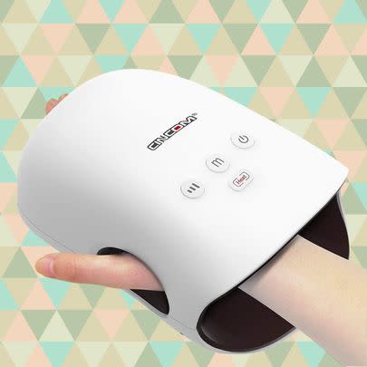 A compression hand massager