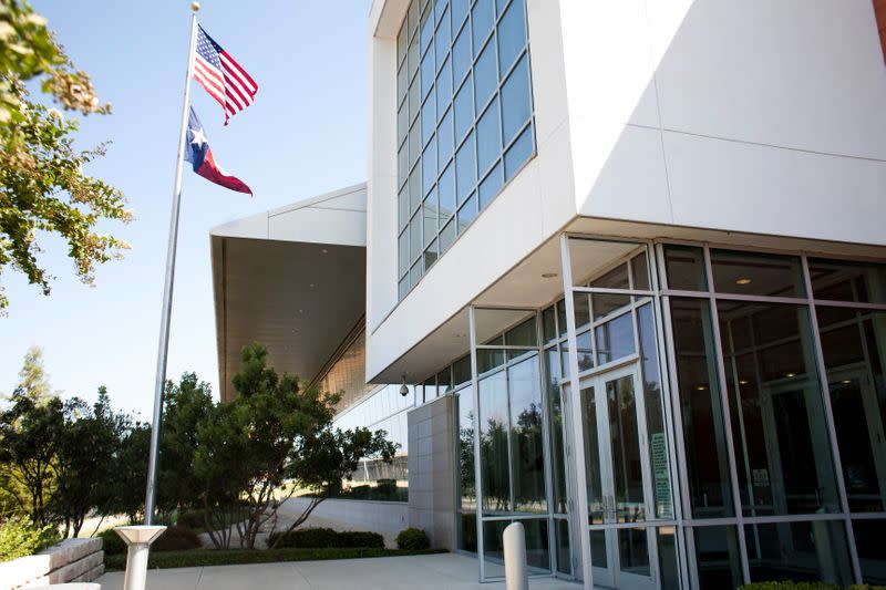 FILE PHOTO: The Electric Reliability Council of Texas (ERCOT) command center in Taylor