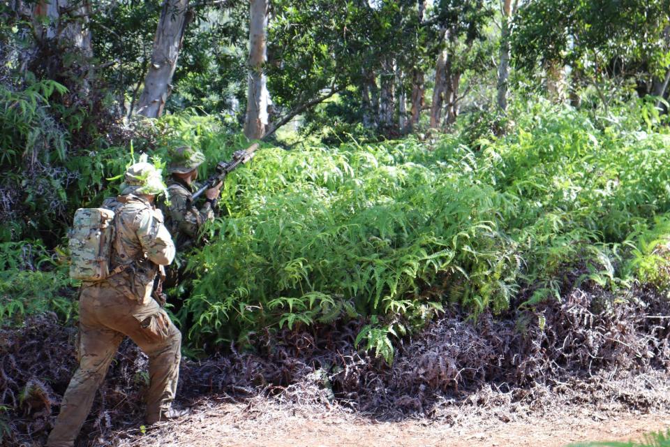 Army Special Forces Green Beret exercise in Hawaii