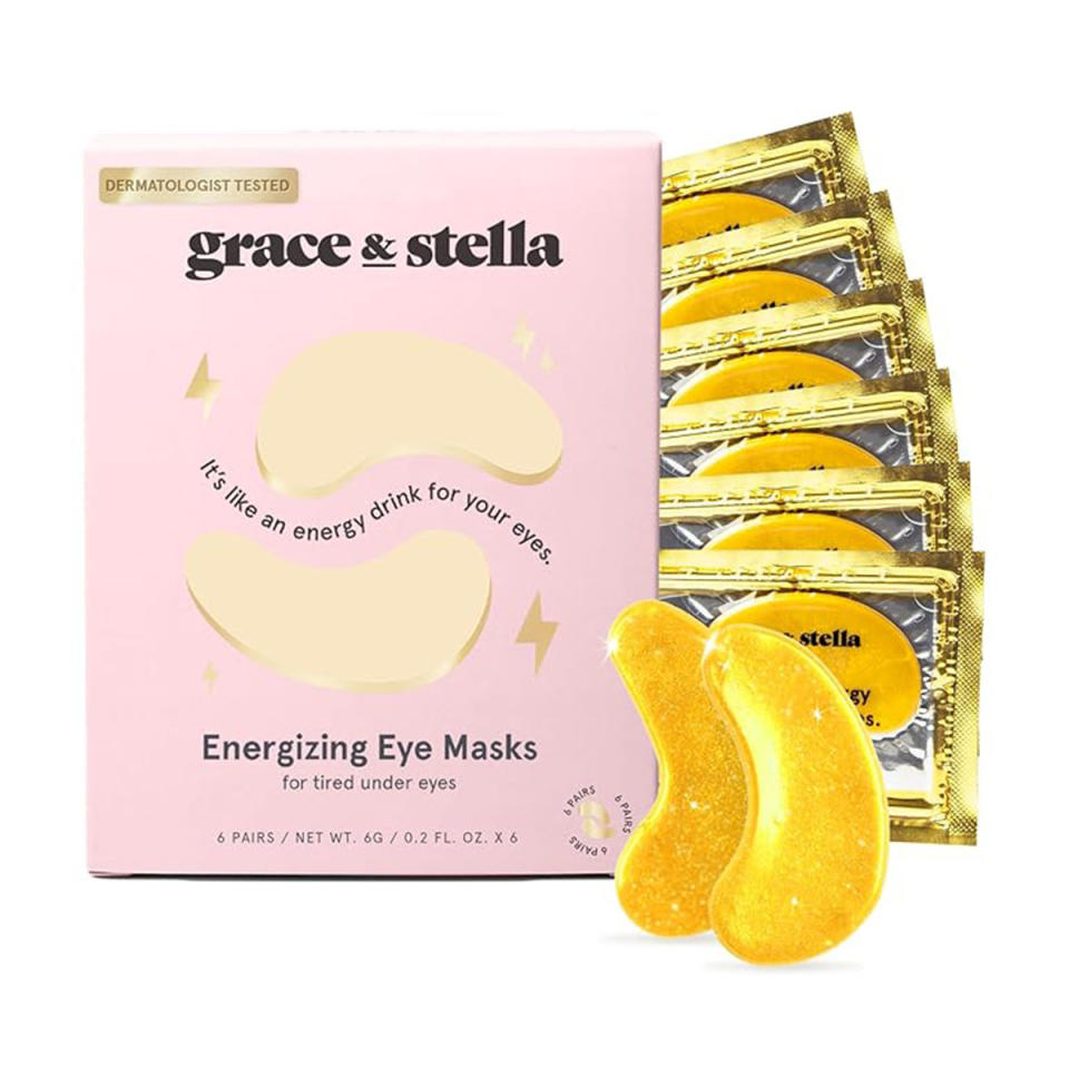 gold under-eye masks