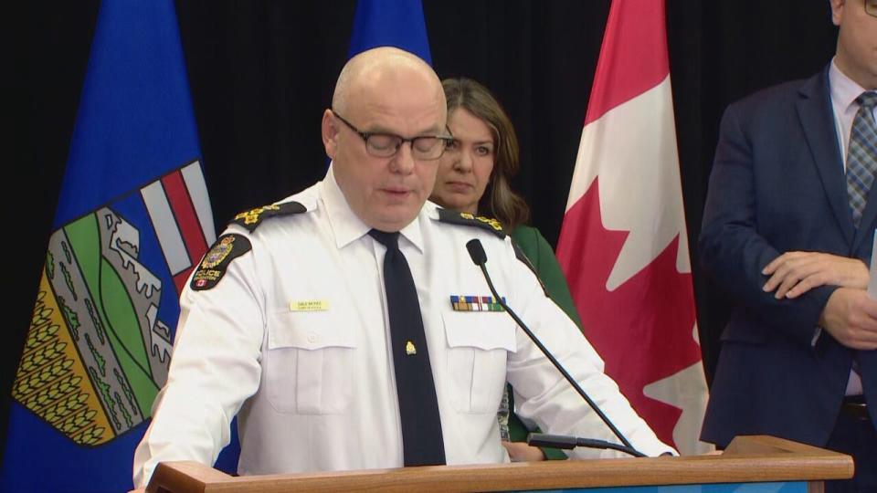 Dale McFee, chief of the Edmonton Police Service, said there have been no fatal tent fires or overdose deaths in encampments since opening the navigation centre.