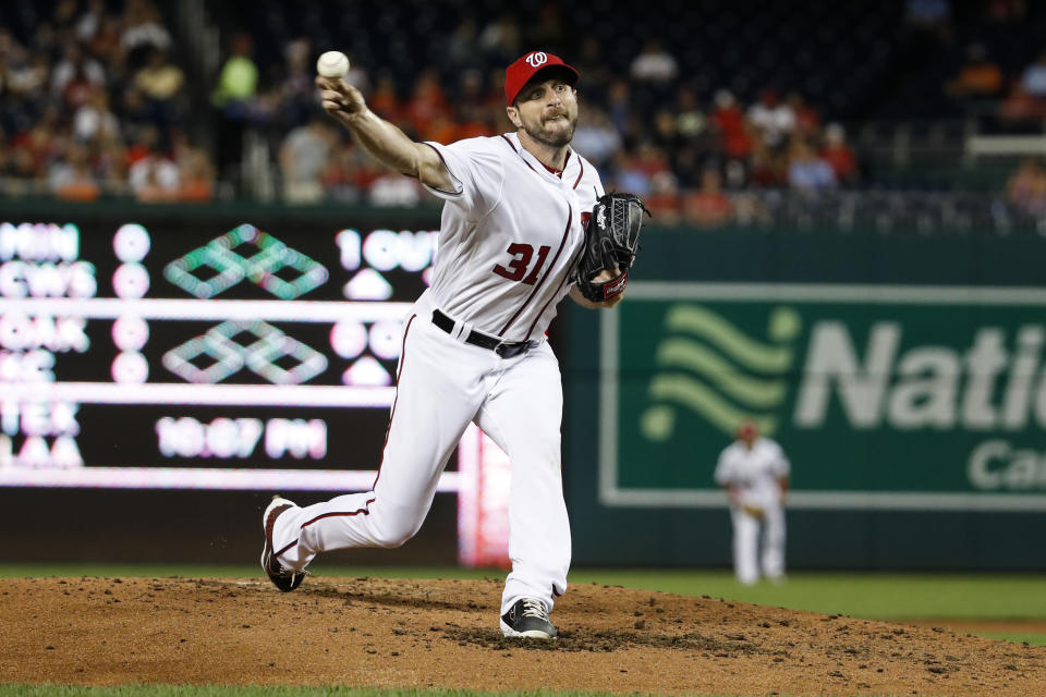 Max Scherzer. (AP Photo/Alex Brandon)