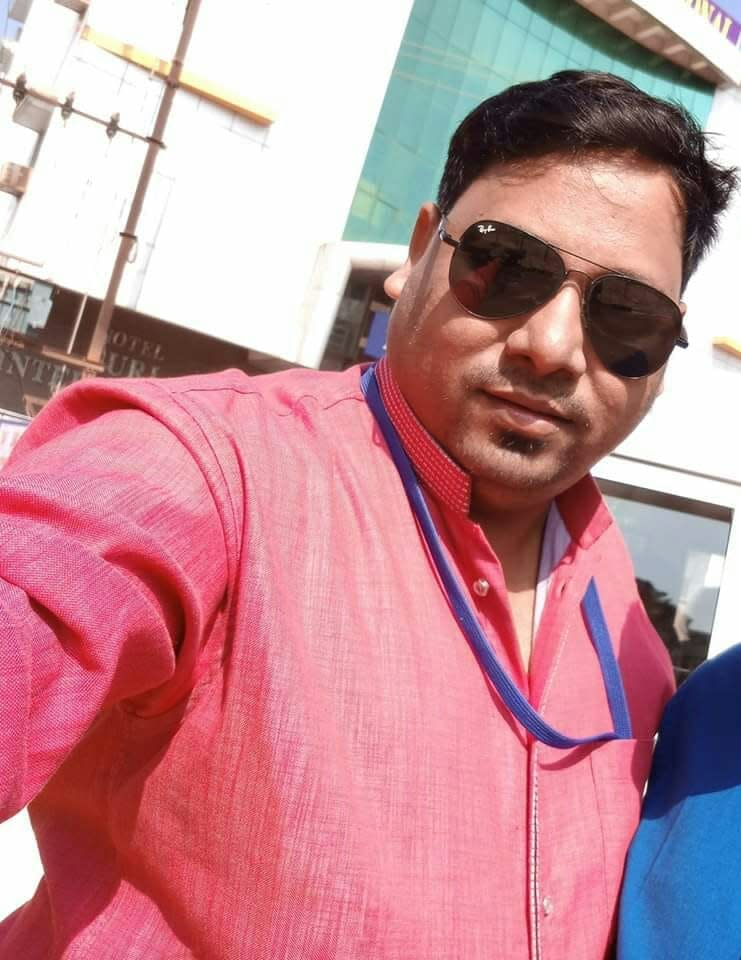 Achyutananda Sahu, a video journalist at government-run broadcaster Doordarshan, was killed in Chhattisgarh, India, on Oct. 30, 2018. (Photo: Doordarshan News via Twitter)