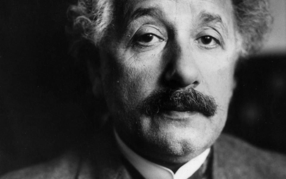 ... Albert Einstein. Und wer will schon im Schatten des berühmten Physikers stehen? (Bild: Keystone/Getty Images)