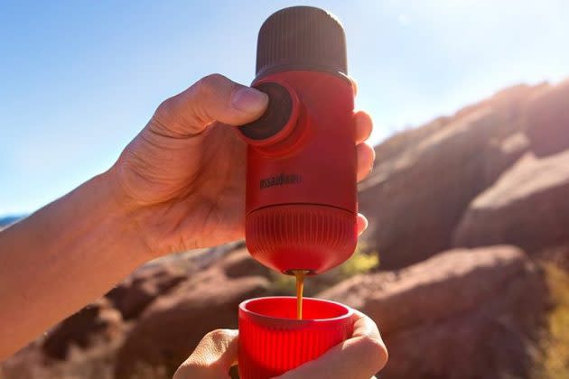 This Portable Espresso Maker is a Must-Have For Your Outdoor