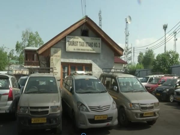 Visual from Lal Chowk in J-K's Srinagar. (Photo/ANI)