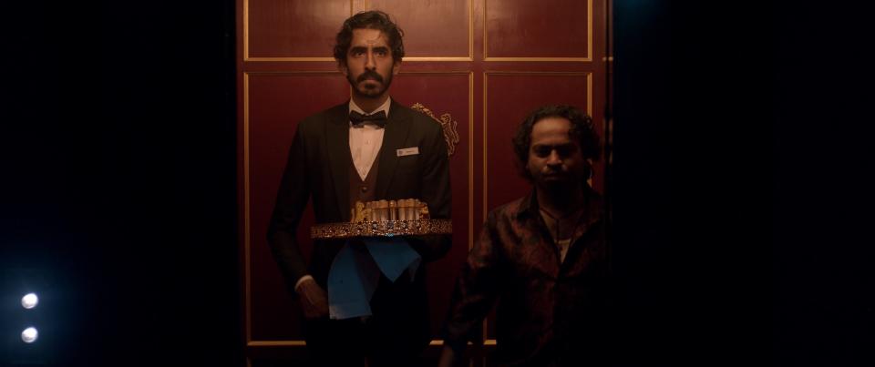 Dev Patel is Kid and Pitobash is Alphonso in <i>Monkey Man</i><span class="copyright">Courtesy of Universal Pictures</span>