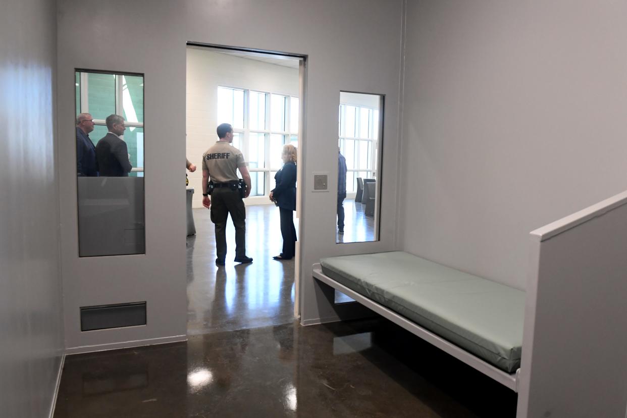 A new health unit at Ventura County's Todd Road Jail outside Santa Paula in April.